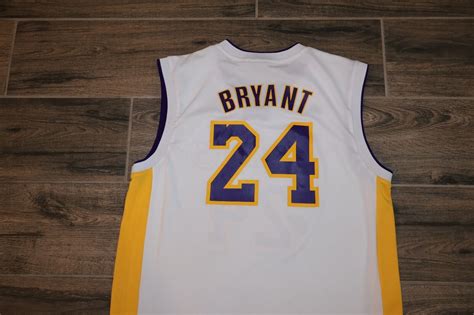 Kobe Bryant #24 NBA Basketball Jersey Adidas Los Angeles Lakers Retro ...