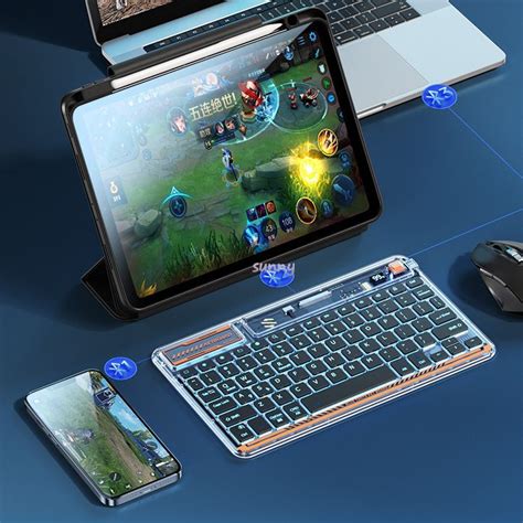 Image result for Bluetooth RGB Keyboard