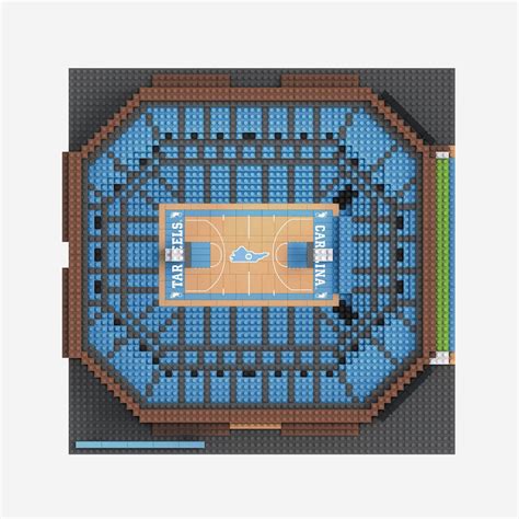 North Carolina Tar Heels Dean E Smith Center BRXLZ Basketball Arena FOCO