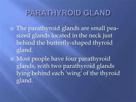 Parathyroid and thyroid glands | PPTX
