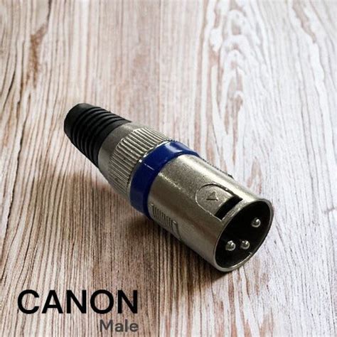 Jual Jack Canon 3 Pin Jack XLR Male & Female Harga Satuan - Male - Kab ...