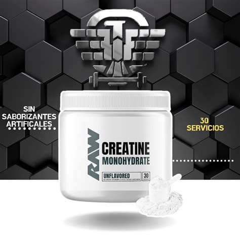 RAW CREATINE MONOHYDRATE UNFLAVORED 30 SERV - GRAHAM TEAM
