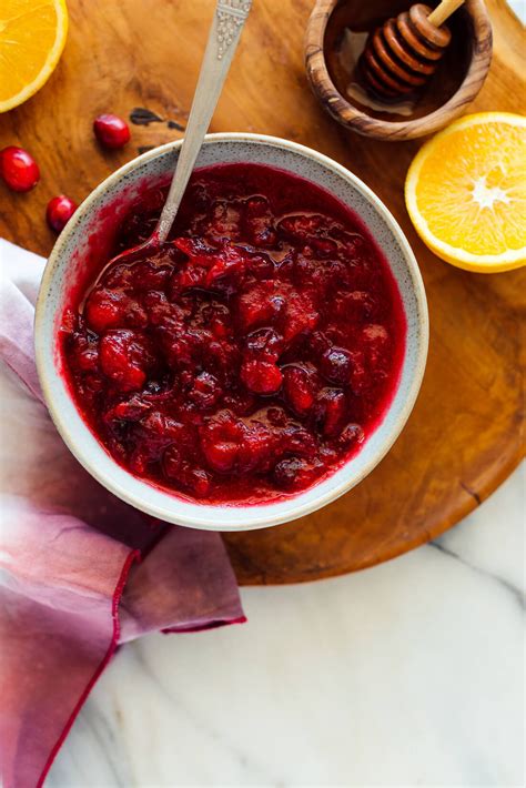Naturally Sweetened Cranberry Sauce - Cookie and Kate