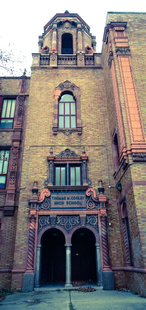 Cooley High, Detroit. photo by: www.downwithdetroit.com | Abandoned ...