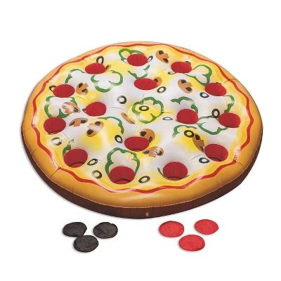 Image result for Inflatable Pizza Target Game