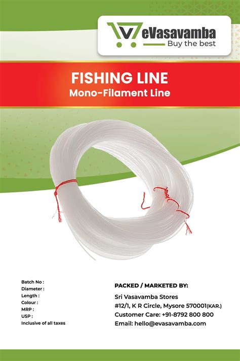 eVasavamba Fishing Wire | Mono-Filament Line | Nylon String ...