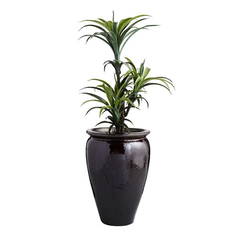 Brown Arcadia Outdoor Planter, Medium | At Home