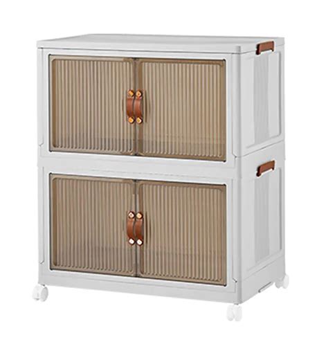 House of Quirk Plastic Storage Bins for Closet Organizers, Folding ...