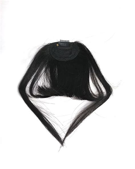 Clip-On Front Bangs Hair Extensions for Women – Side Curtain Fringe ...