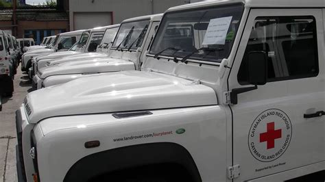 Image Gallery: Defender & Red Cross Providing Aid in Caymans