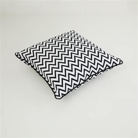 Buy Laurel Chevron Printed Filled Cushion - 45 x 45 cm from Home Centre ...