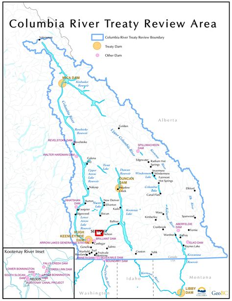 Maps | Columbia River Treaty
