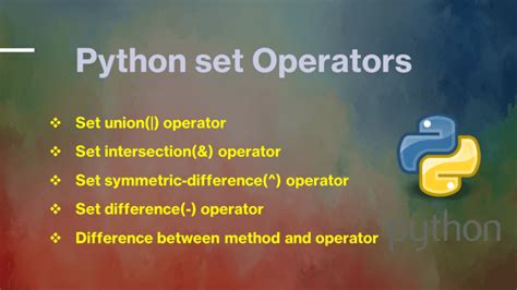Image result for Python Set Union Operator