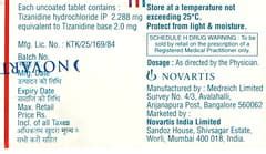 Sirdalud 2 MG Tablet (6): Uses, Side Effects, Price & Dosage | PharmEasy