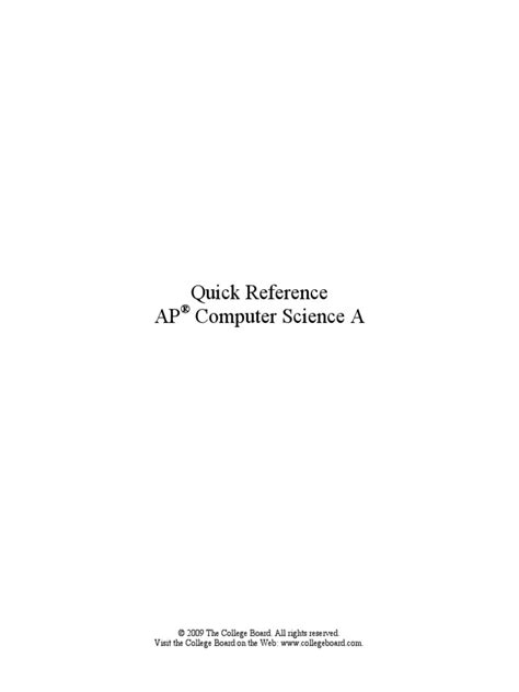 Image result for AP Comp Science A