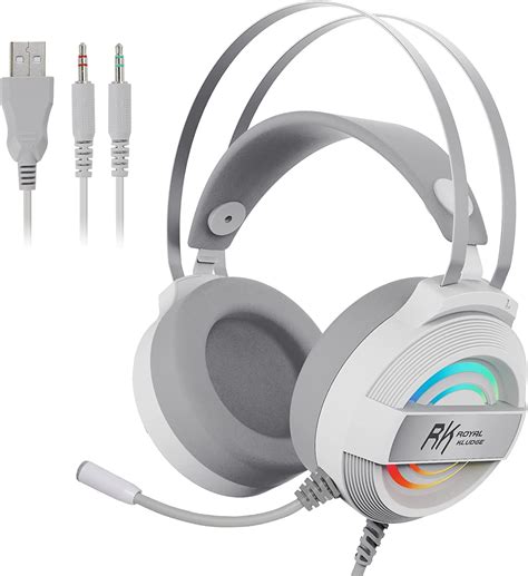 RK ROYAL KLUDGE PS4 Gaming Headset with Microphone, RK-E6000 PS5 ...