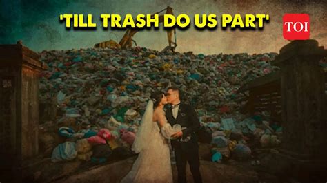 Taiwanese couple's unconventional wedding shoot encourages eco-friendly ...