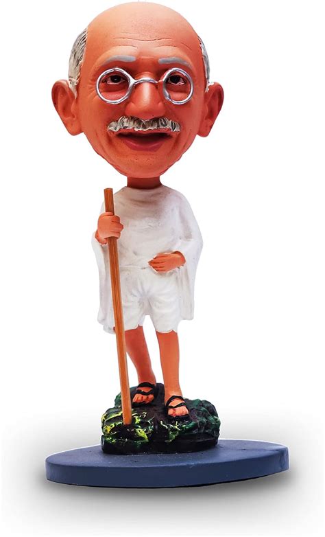 View Zone Mahatma Gandhi Ji Bobblehead for Car | Ubuy India