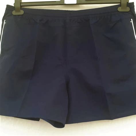 Ladies Navy Blue Shorts ~ Training Shorts ~ Size... - Depop