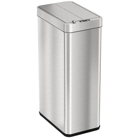 iTouchless Wings Open Lid Kitchen Sensor Trash Can India | Ubuy