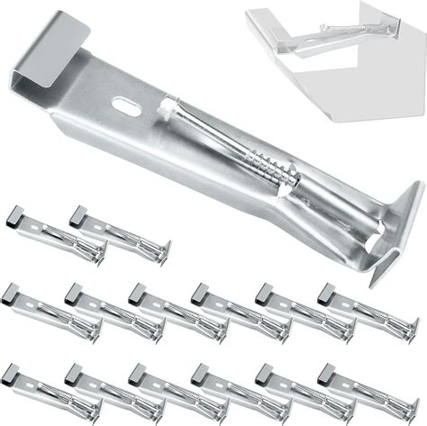 Amazon.com: Roof Gutter Support Brackets 15 Pack, Rain Gutter Hangers ...