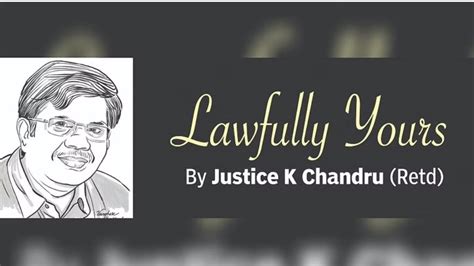 Lawfully Yours: By Retired Justice K Chandru | Dishonoured cheque a ...