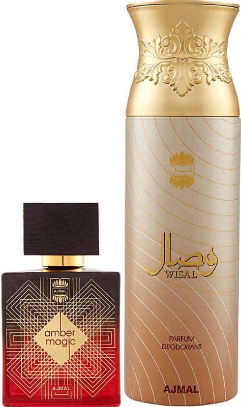 Buy AJMAL AMBER MAGIC EAU DE PARFUM 100ML PERFUME FOR MEN AND AURUM ...