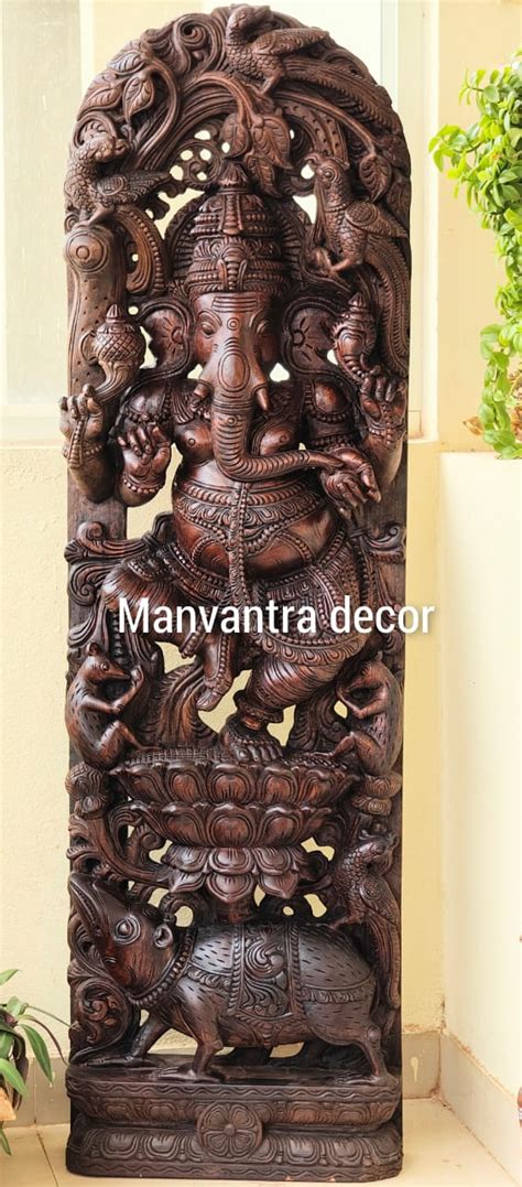 Artistic Wooden vertical wall panels – Manvantra Decor
