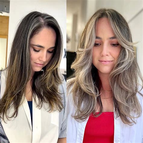 30 Coolest Ideas on Gray Blending for Dark Hair - Hair Adviser