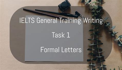 Image result for IELTS Writing Task General Training