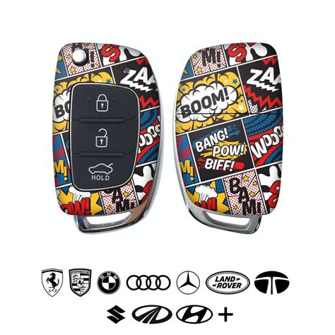 Boom 3 Abstract Car Key Skins – WrapCart Skins