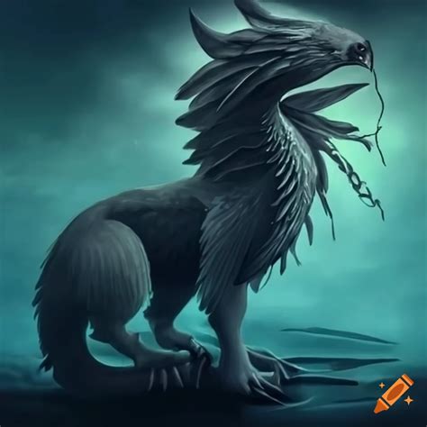 Elegant and graceful hybrid mythical creature on Craiyon