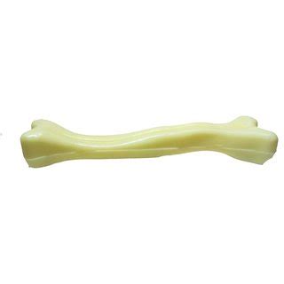 Buy S N ENTERPRISES SNE1107 MEDIUM SIZE PLASTIC BONE FOR PETS WHITE (7 ...