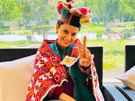 Actress Kangana Ranaut made a big statement in the election rally ...