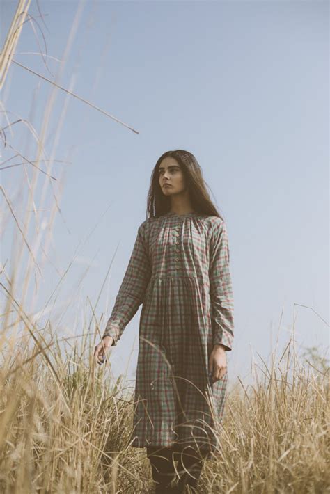 Micro checkered tunic – Itr by Khyati Pande