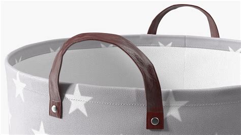 Freestanding Laundry Basket Gray 3D | 3D Molier International
