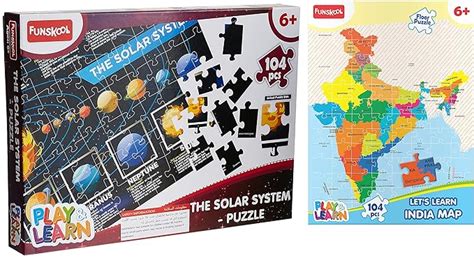 Buy Funskool Play & Learn-Solar System,Educational,104 Pieces,Puzzle ...