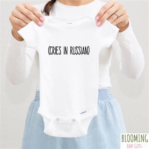 Cries in Russian Baby Outfit, Funny Russian Pregnancy Announcement ...