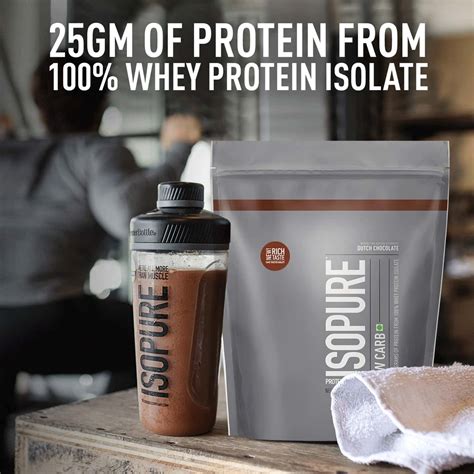 Buy ISOPURE LOW CARB WHEY PROTEIN ISOLATE POWDER 1.10 LBS 500G (DUTCH ...