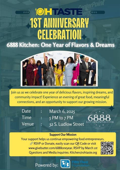 6888 Kitchen: One Year of Flavors & Dreams, 32 S. Ludlow Street, Dayton ...