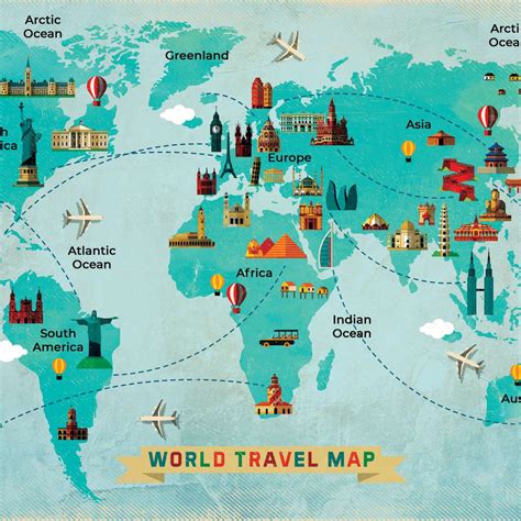 World Traveling Map 的图像结果