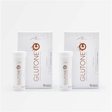 Glutone C Glutathione & Vitamin C Effervescent Tablets| Made with ...