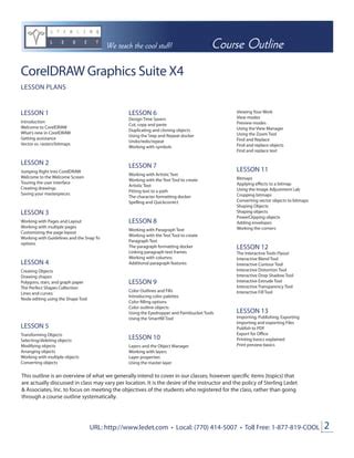 CorelDRAW Lesson 的图像结果