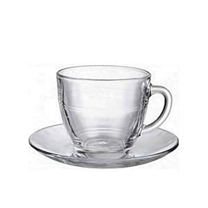 Duralex Tempered Glass Gignogne 12 Pieces Set 220 Ml - 6 Cups & 6 ...