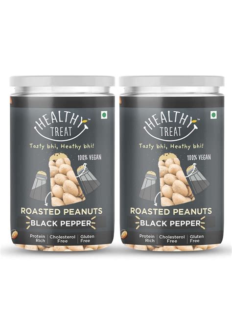 Get Roasted Peanut- Black Pepper 400 gm (Pack of 2- 200 gm each) at ...