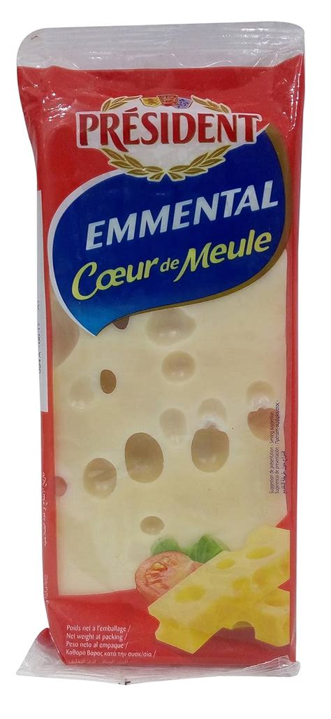President Cheese Emmental - Coeur De Meule, 250g Pack : Amazon.in ...