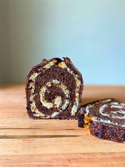 Double Chocolate Cookie Swirl Sourdough Loaf - H3art of the Home