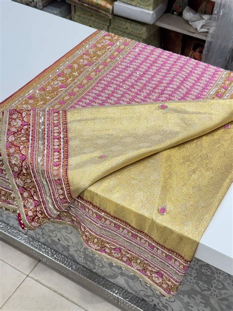 Kanjivaram Hand Embroidery Saree