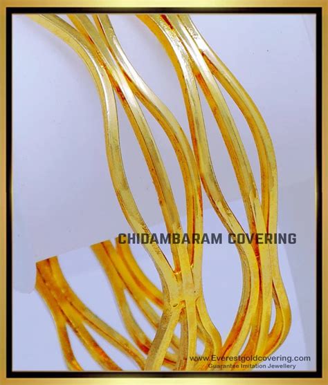 Buy New Impon Plain Daily Wear Gold Bangle Design Latest