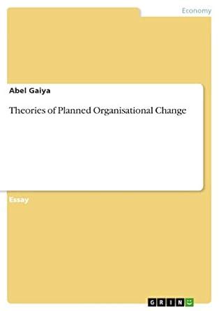 Buy Theories of Planned Organisational Change Book Online at Low Prices ...